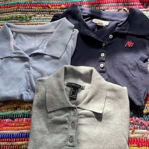 3 for the price of one collard shirts